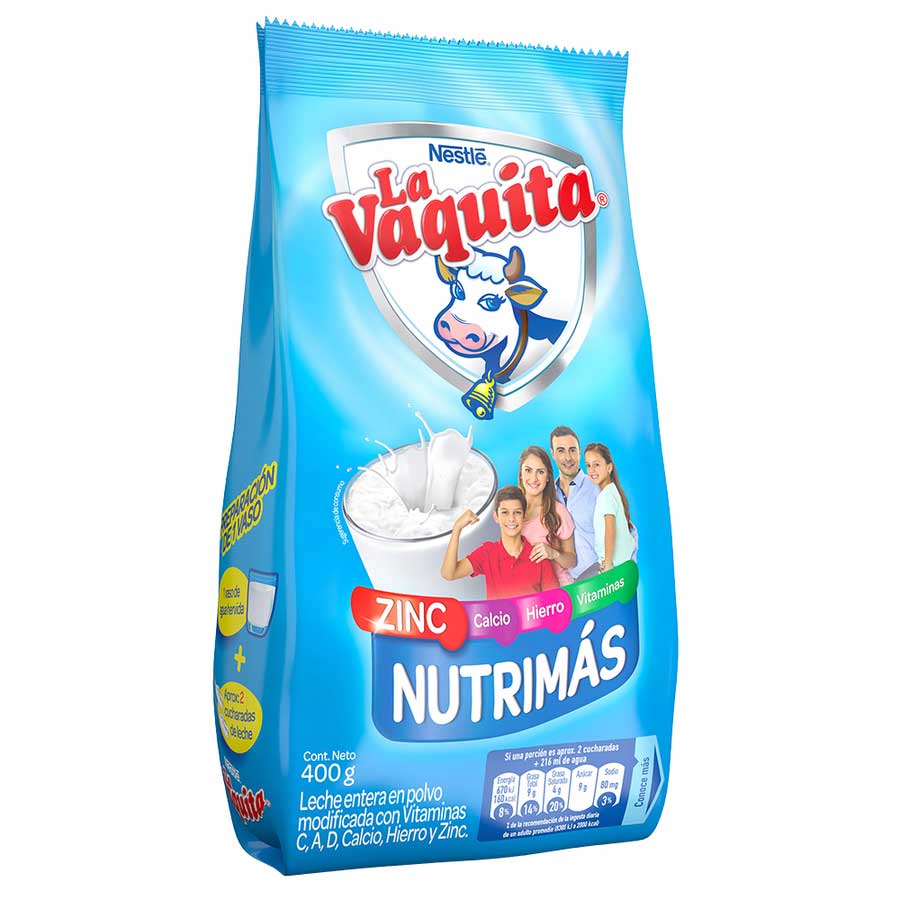 Leche la vaquita en polvo 400 g 459744