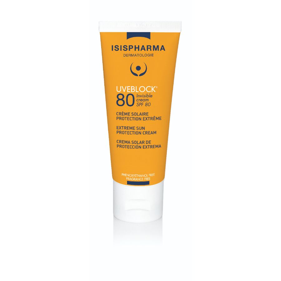 Bloqueador isispharma crema invisible spf 80 40 ml 459844