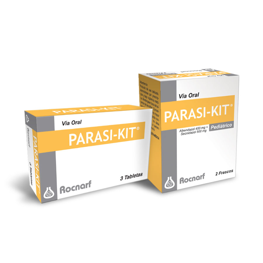 Parasi-kit 400/500mg rocnarf marca suspensión 459849