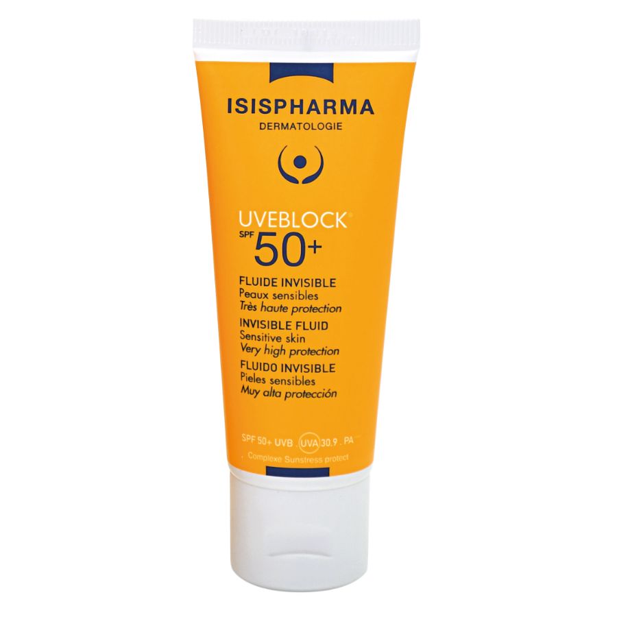 Bloqueador isispharma fluido invisible spf 50 en crema fps 50 40 ml 459856