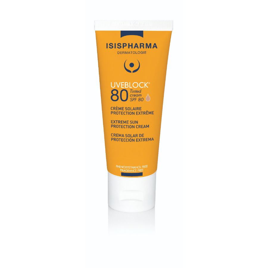 Bloqueador isispharma crema tinte spf 80 40 ml 459857