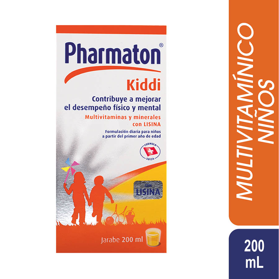 Pharmaton kiddi jarabe 200 ml 459895