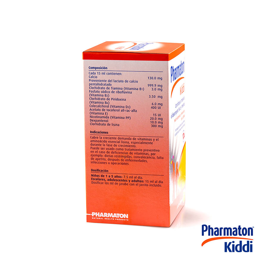 Pharmaton kiddi jarabe 200 ml 459895