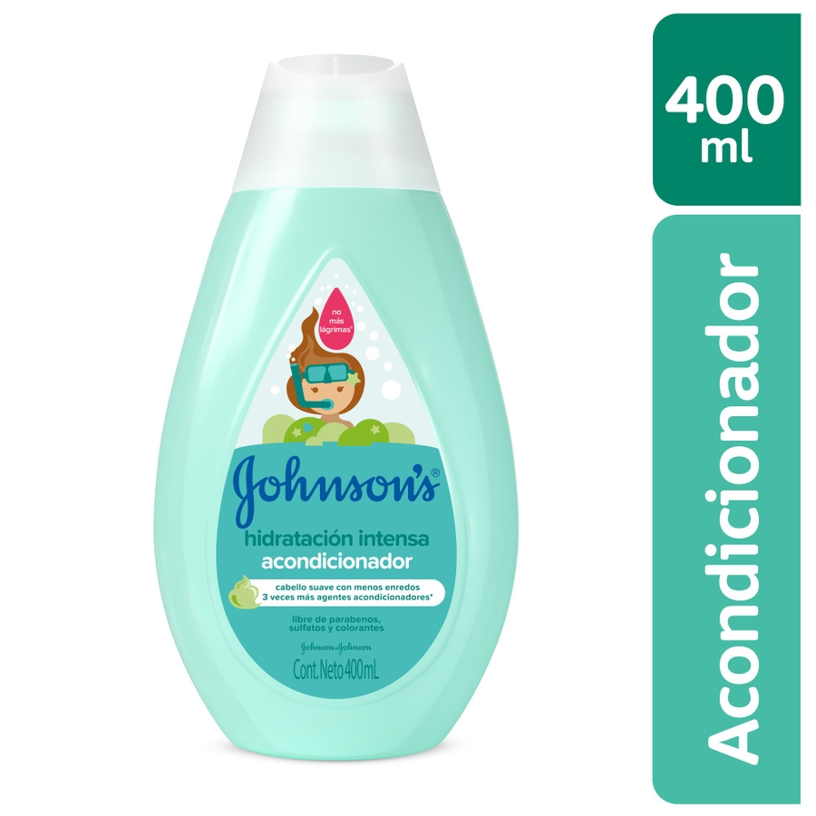 Acondicionador johnson&johnson baby hidratación intensa 400 ml 460038