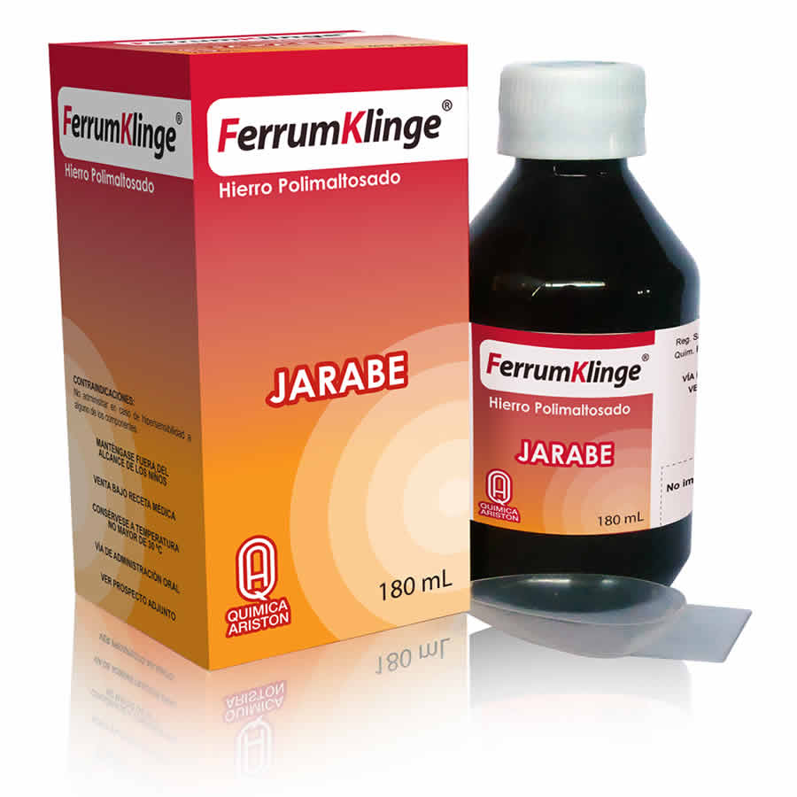 Ferrumklinge 50mg/5ml alianza quimica ariston jarabe 460069