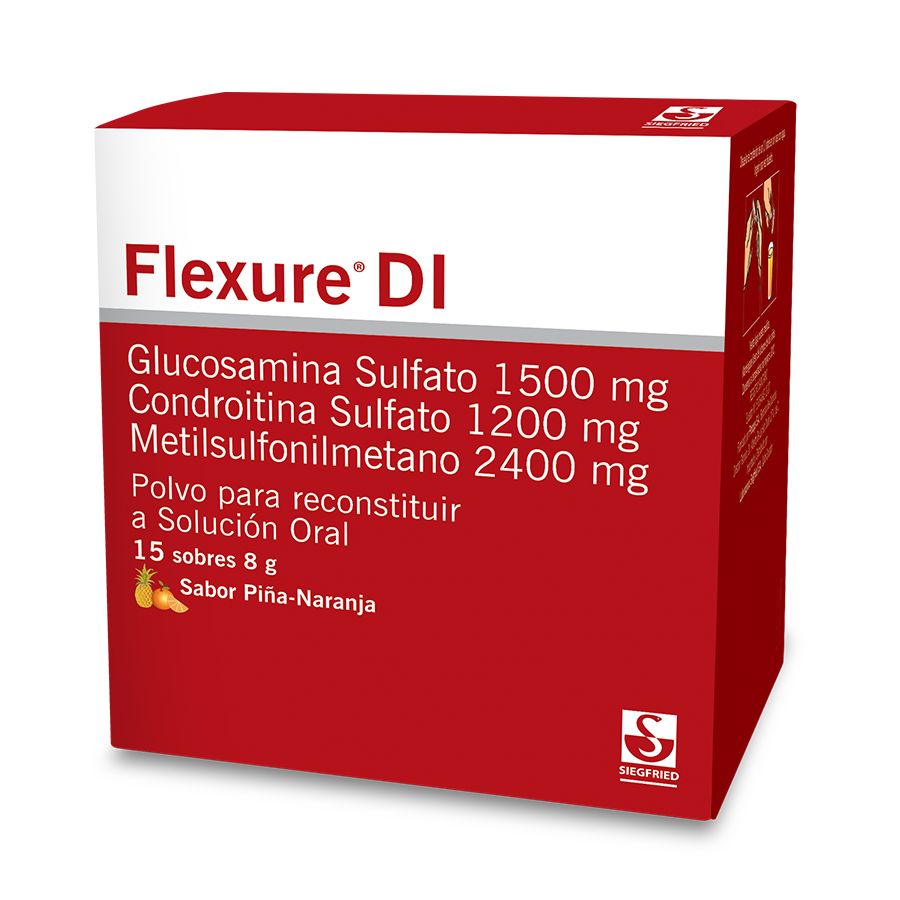 Flexure 1500/1200mg leterago - siegfried - siegfried en polvo 460107