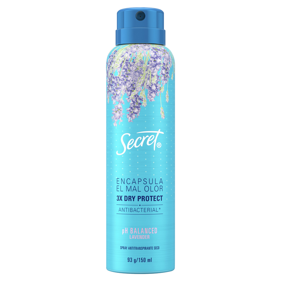 Desodorante secret ph balanceado aerosol 150ml 460161