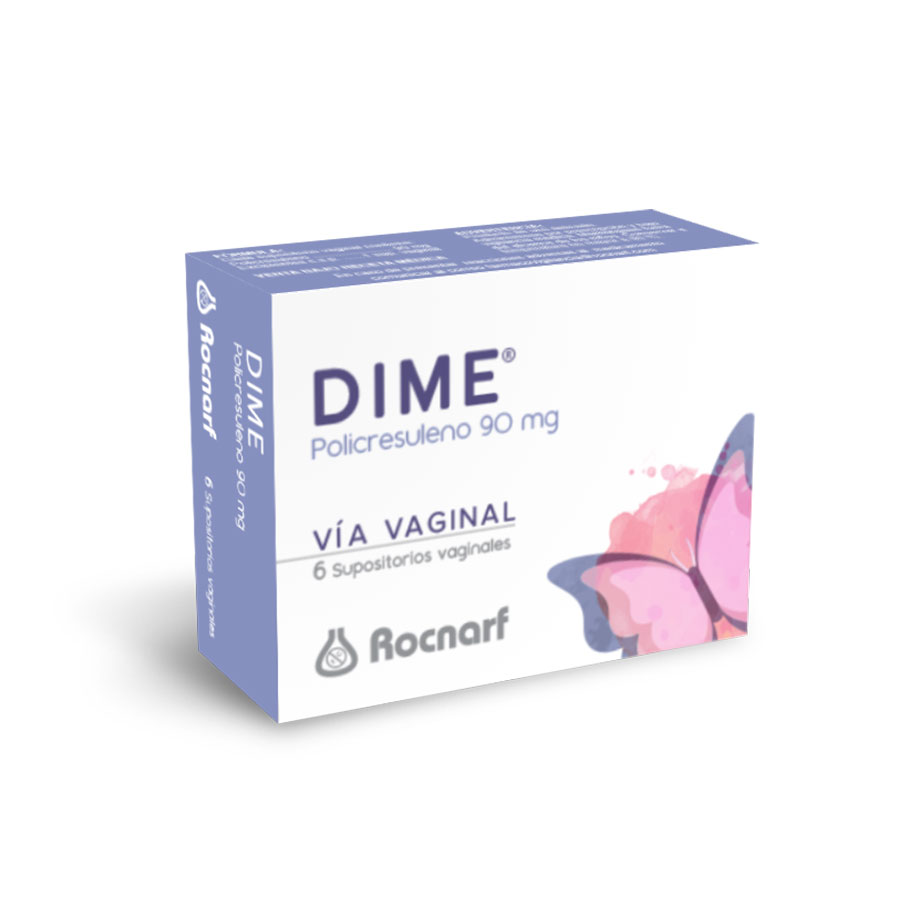 Dime 90mg rocnarf marca óvulos 460264