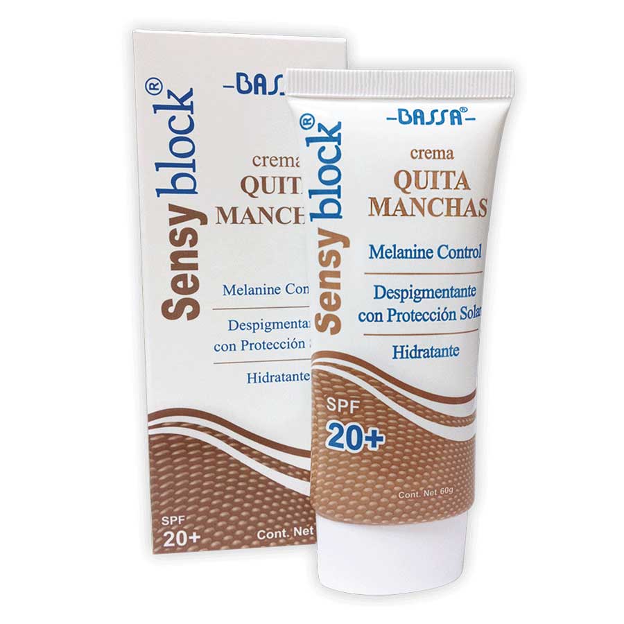 Despigmentante sensy block sensy block quita manchas  en crema fps 20 60 g 460313