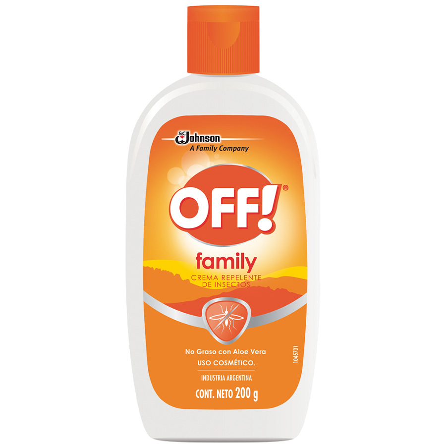 Repelente off family en crema 200 g 460428