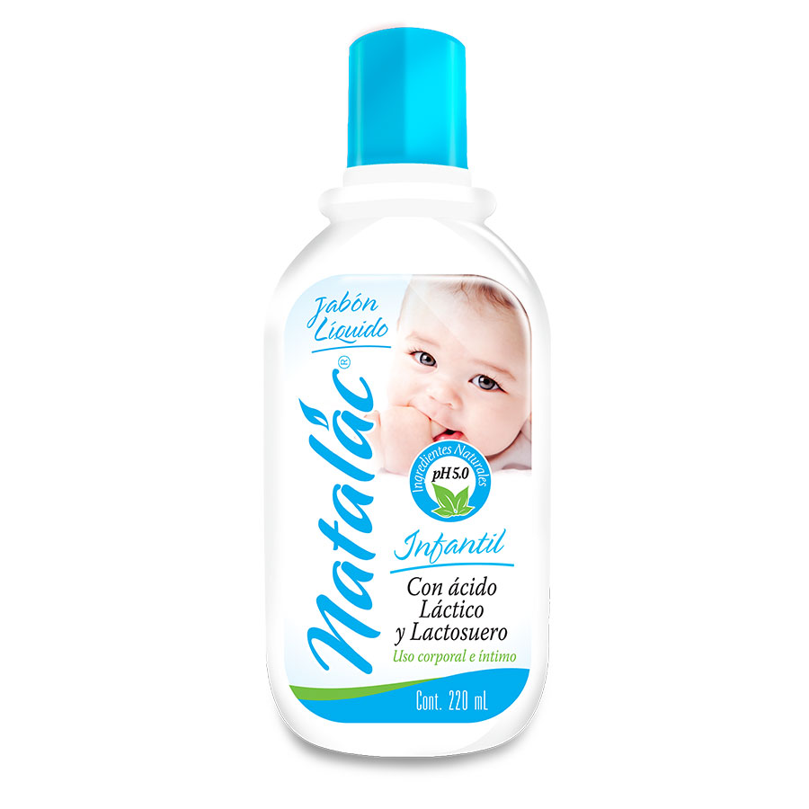 Jabón líquido natalac infantil 220 ml 460608