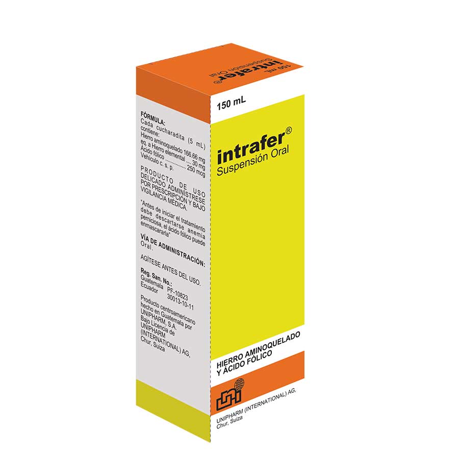 Intrafer 120mcg leterago - unipharm suspensión 460628