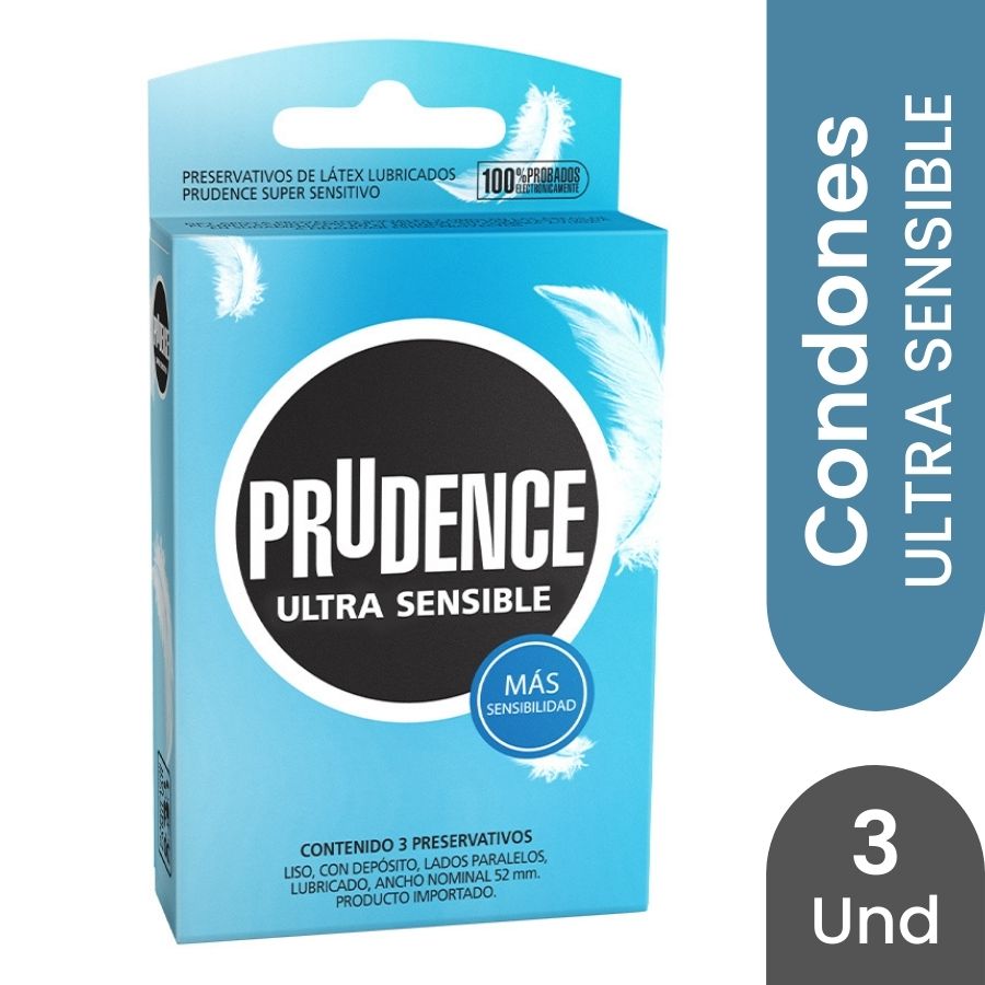 Preservativo prudence ultra sensible x 3 460647