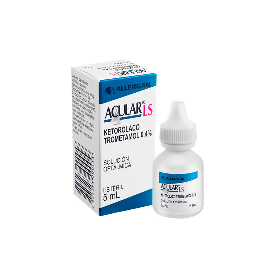 Acular 0.4% quifatex repr farma allergan solución oftálmica 460715