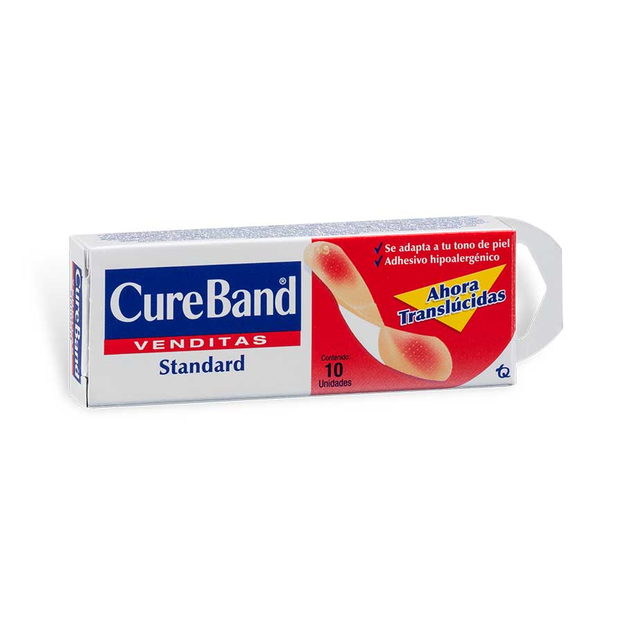 Curita cureband standard 10 unidades 460742