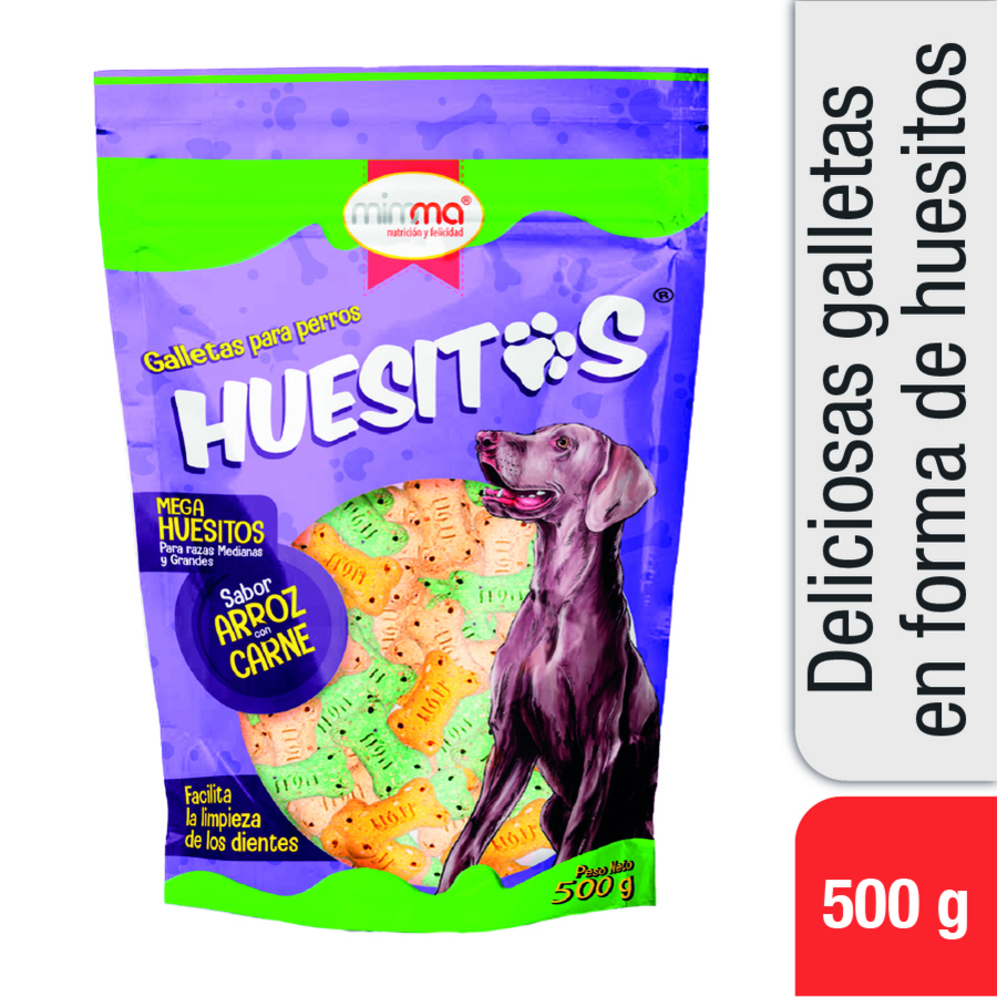 Snack para perros mimma meg carne 500 g 460896