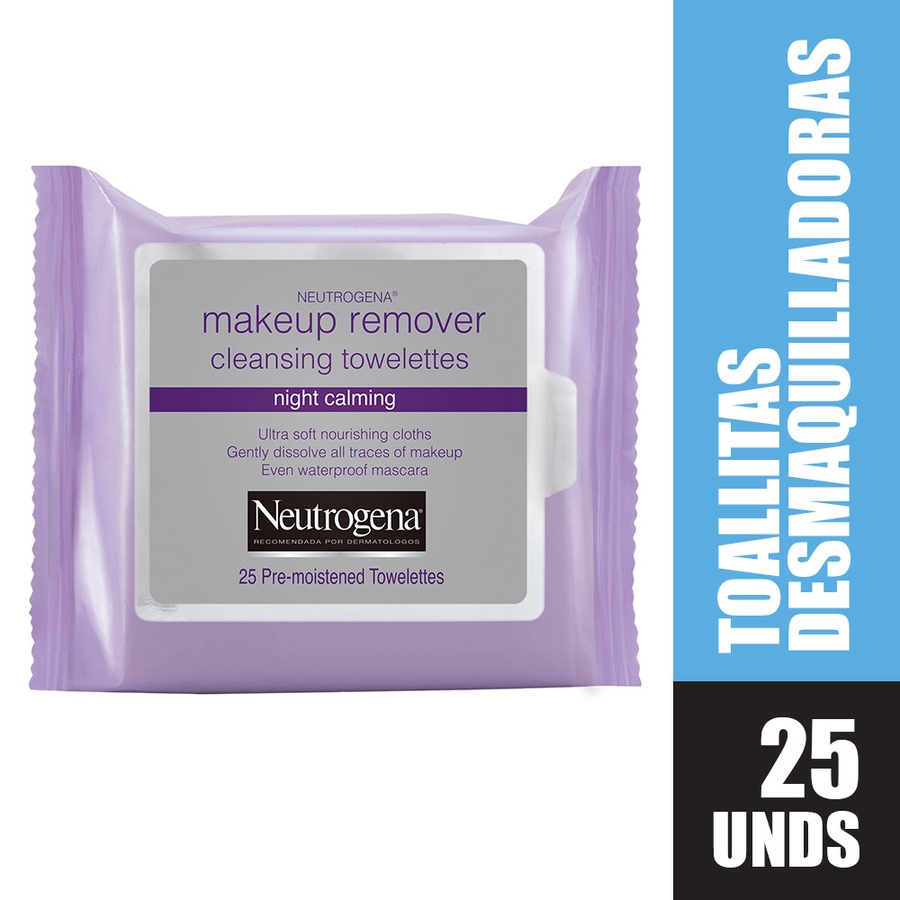 Toallita desmaquillante neutrogena 25 u 460902