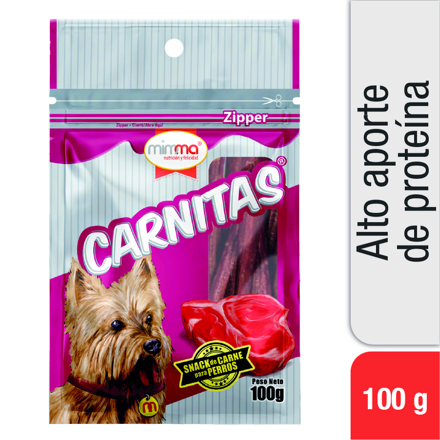 Snack para perros mimma car dog 100 g 460919