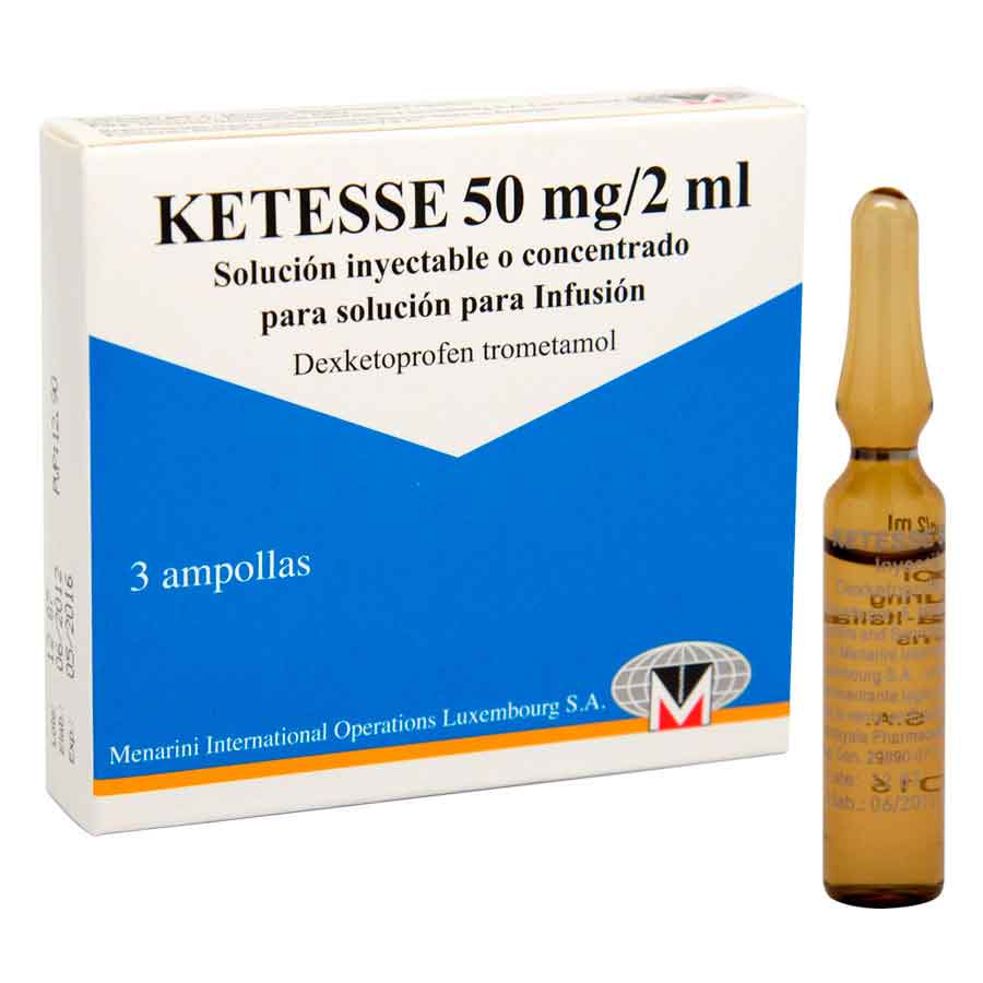 Ketesse 50mg leterago - sanfer suspensión inyectable 460950