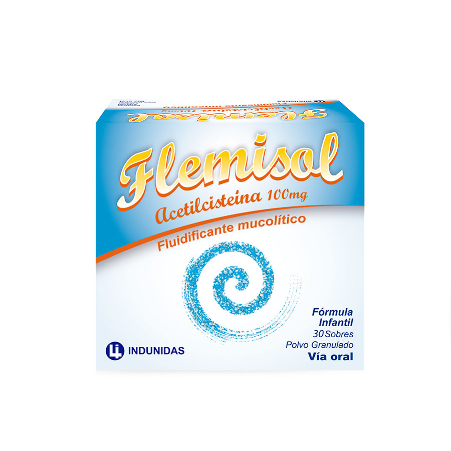 Flemisol 100 mg polvo granulado x 30 461005