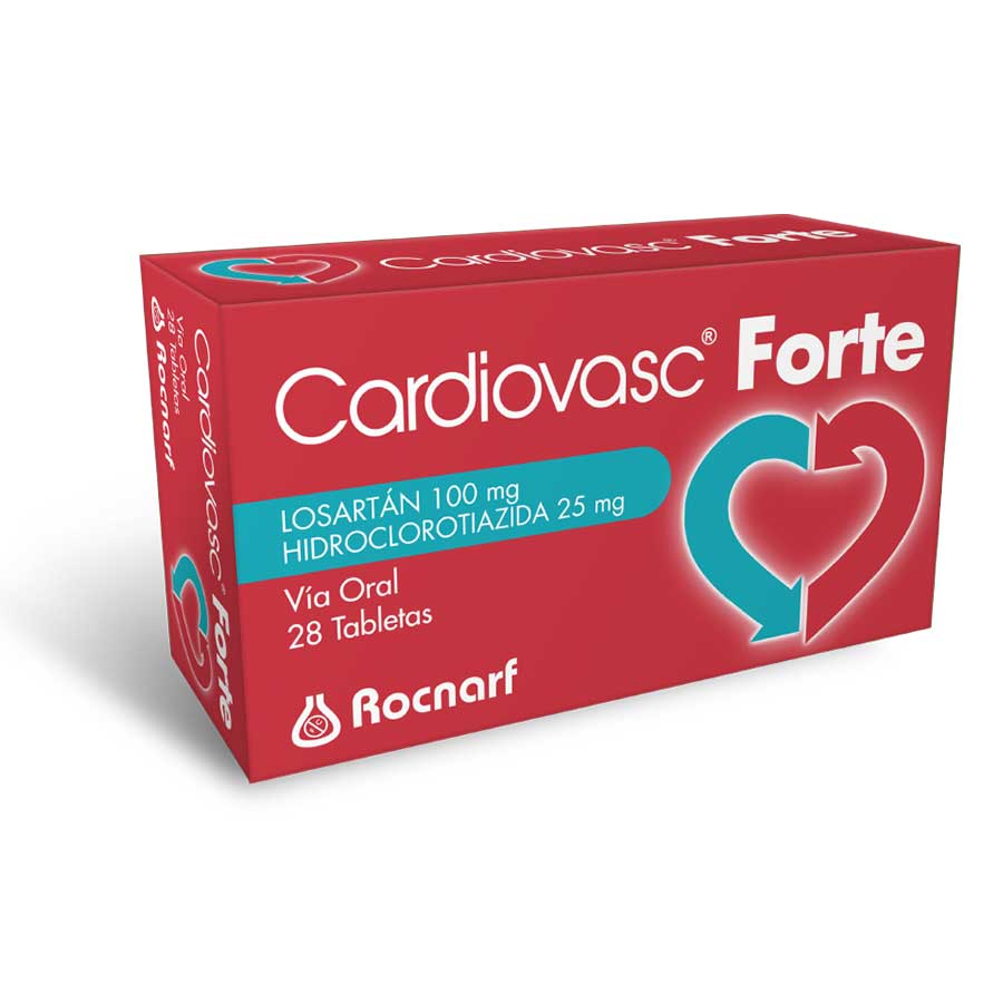 Cardiovasc 100/25mg rocnarf marca tableta 461137