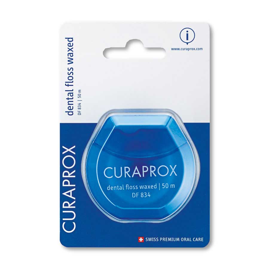 Hilo dental curaprox floss waxed 50 m 461208