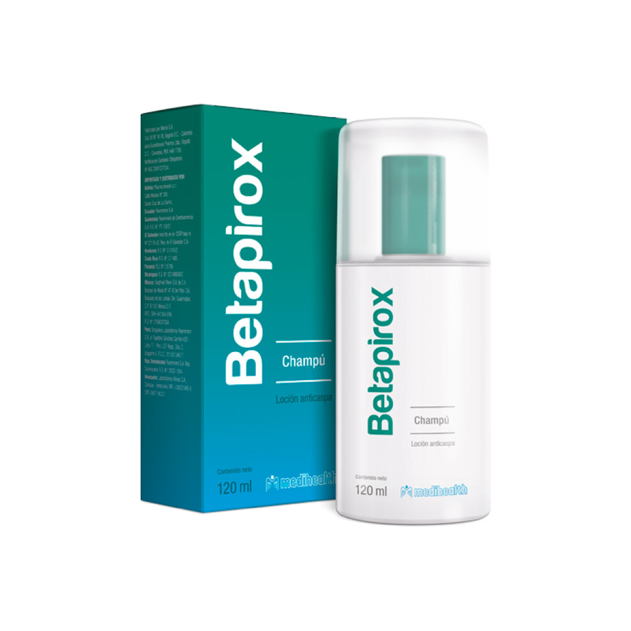 Shampoo betapriox 1% 120 ml 461275