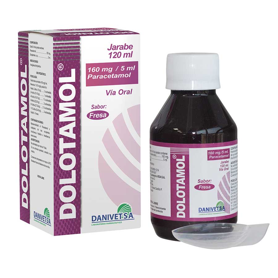 Dolotamol 160 mg jarabe 120 ml 461345