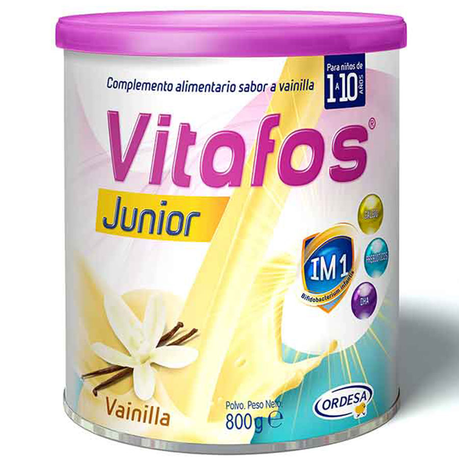 Vitafos junior en polvo vainilla 800 g 461347