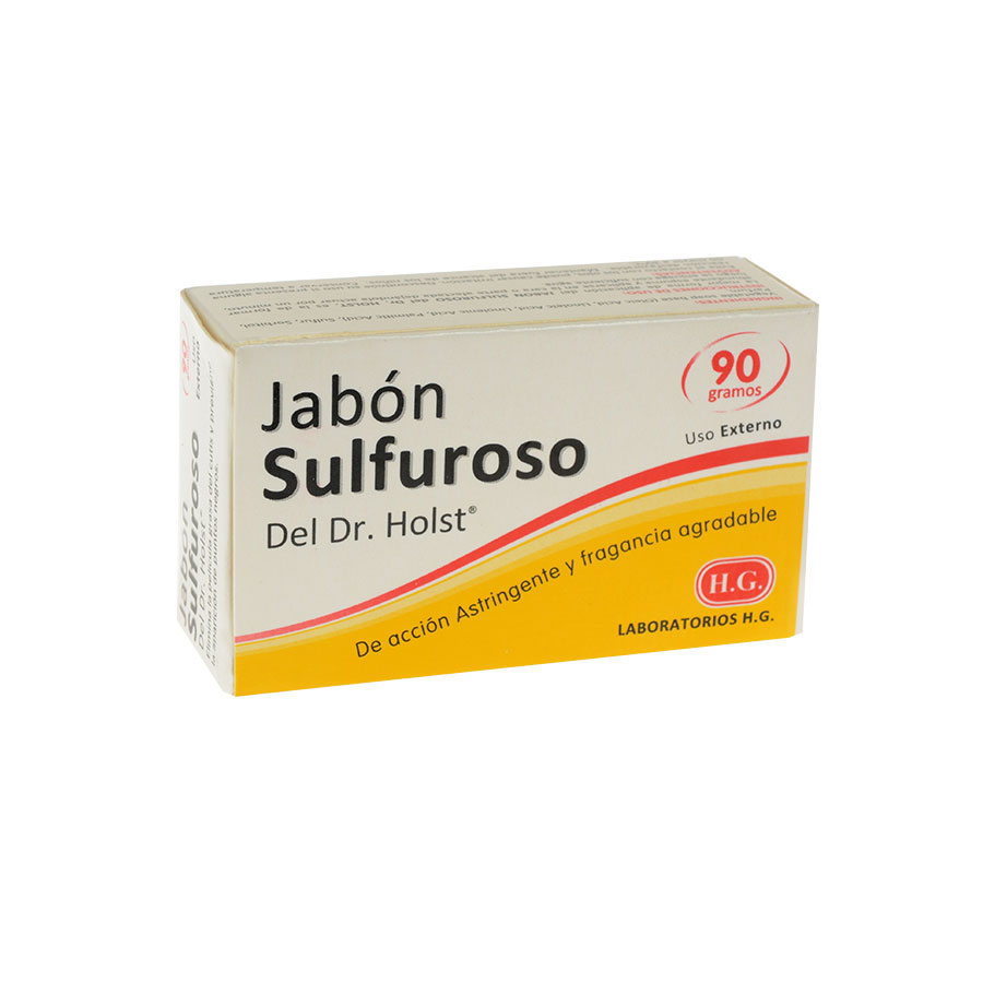 Jabón en barra holst sulfuroso 10% 90 g 461385