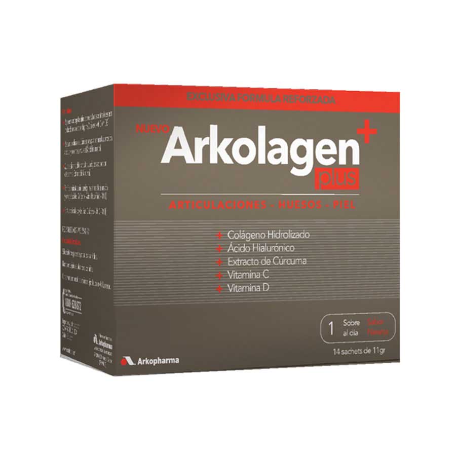 Arkolagen plus plus en polvo 14 sachets 461389