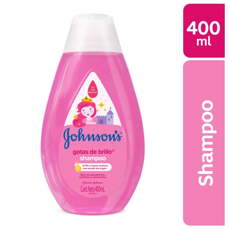 Shampoo johnson&johnson gotas de brillo 400 ml 461395