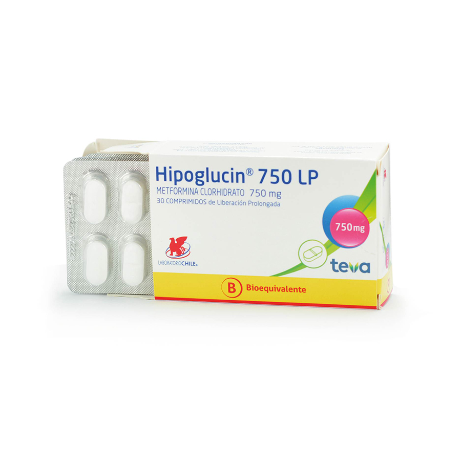 Hipoglucin 750mg dyvenpro representaciones lab chile linea general comprimidos 461397