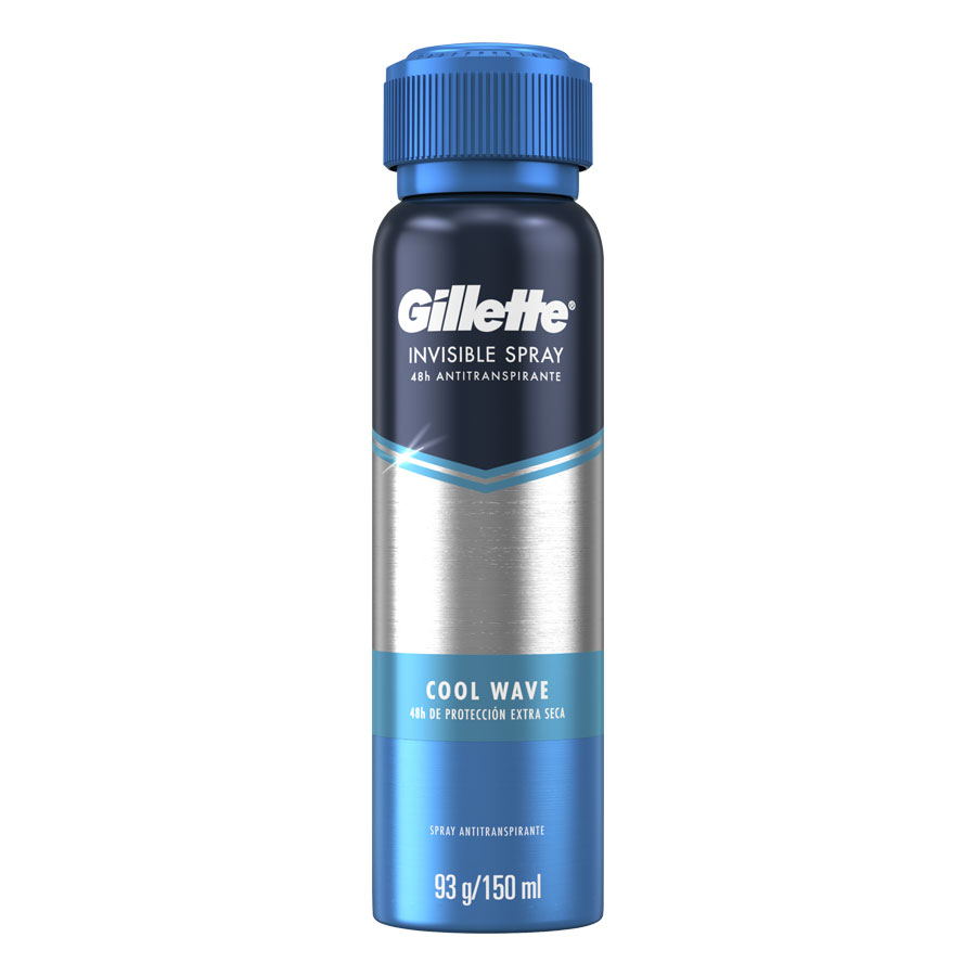 Desodorante gillette cool wave spray 150 ml 461434