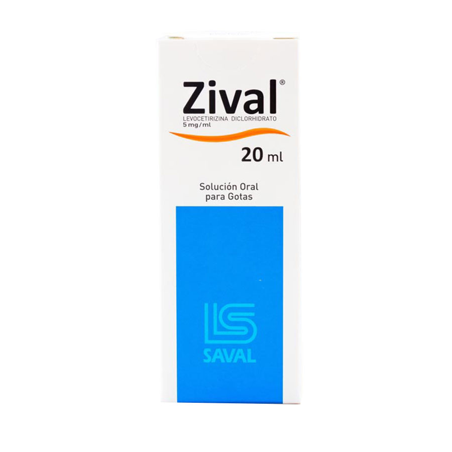 Zival 5mg ecuaquimica - saval en gotas 461464