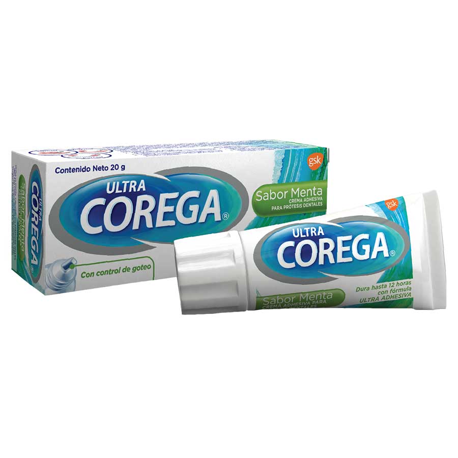 Corega ultra crema menta 20gr 461509