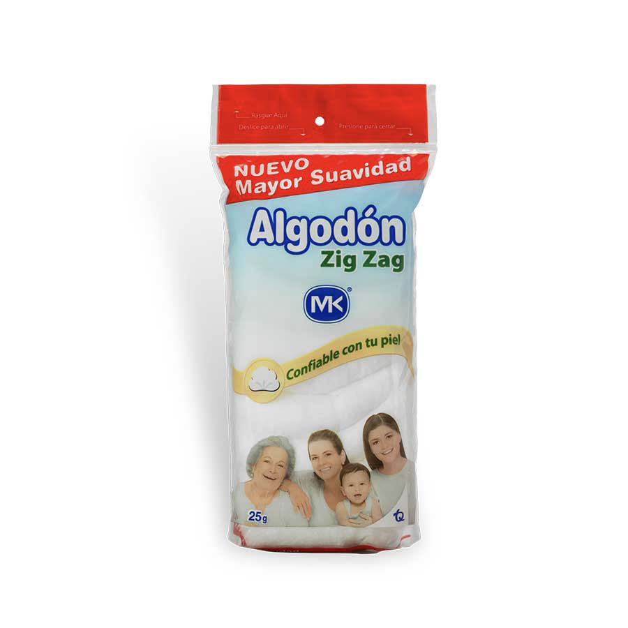 Algodón mk zigzag 25 g 461552