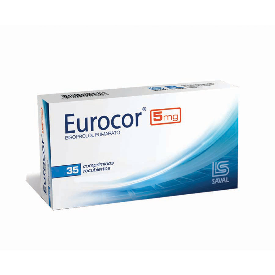 Eurocor 5mg ecuaquimica - saval comprimidos 461562