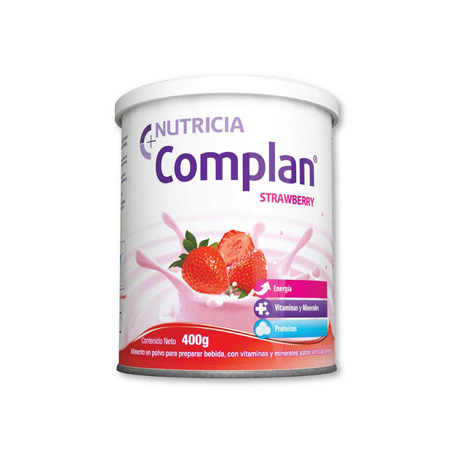 Complan fresa en polvo 400 gr 461601