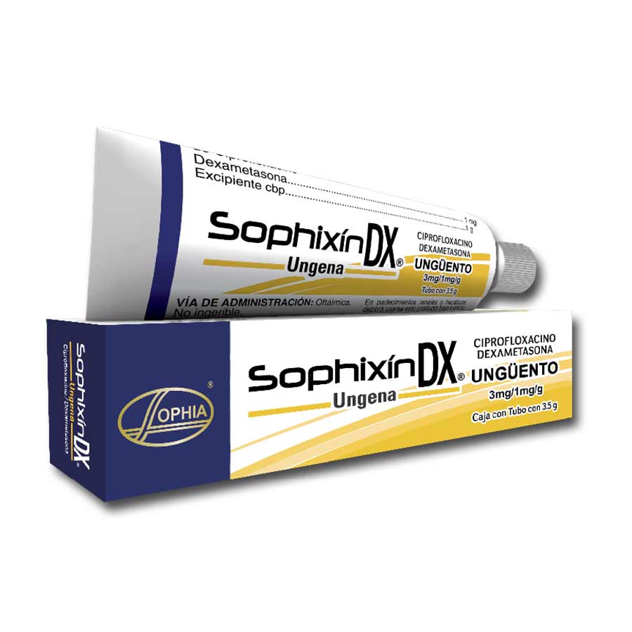 Sophixin 3/1mg sophia ungüento oftálmico 461657