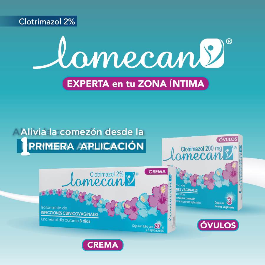 Antimicótico vaginal lomecan óvulos x 3 461658