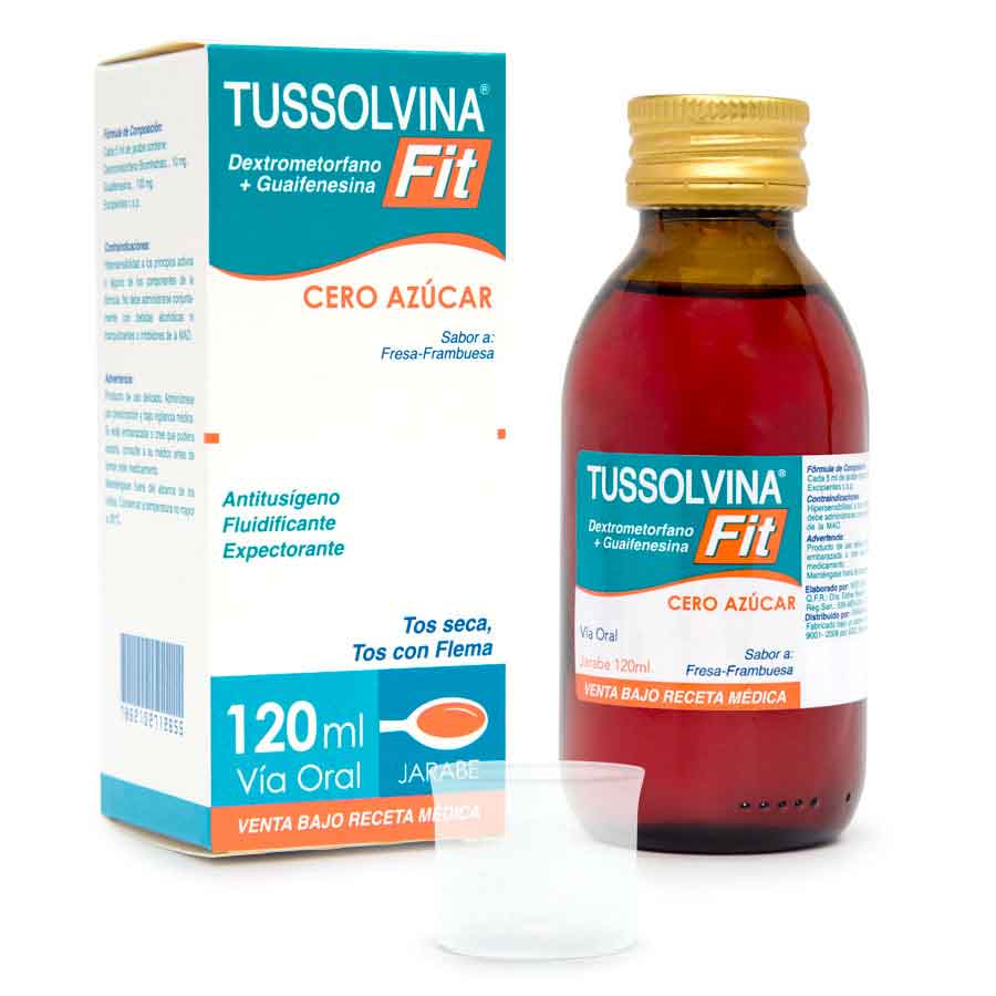 Tussolvina fit fresa jarabe 200 ml 461718