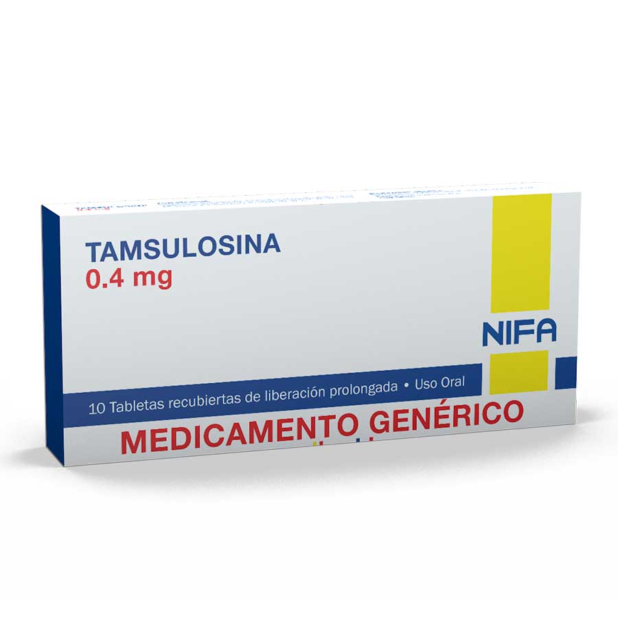 Tamsulosina 0.4mg garcos - nifa genericos tableta recubierta 461787