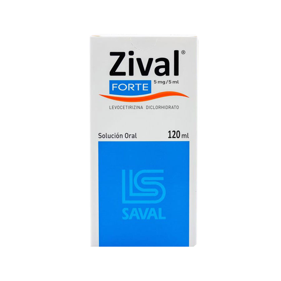 Zival 5mg/5ml ecuaquimica - saval jarabe forte 461829