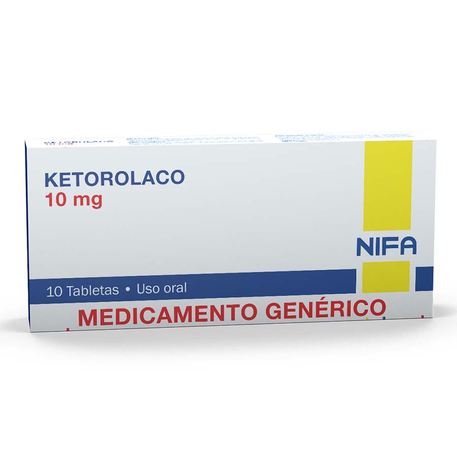 Ketorolaco 10mg garcos - nifa genericos tableta 461840