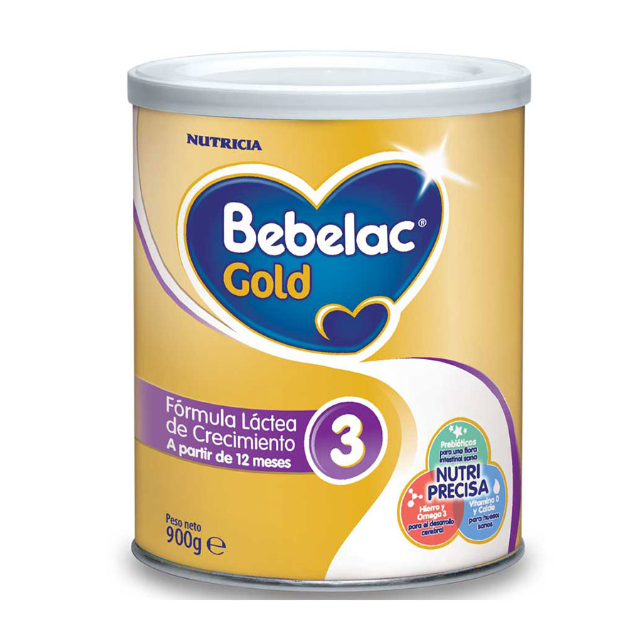 Fórmula infantil bebelac gold 3 en polvo 900 g 461884