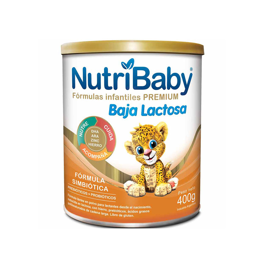 Fórmula infantil nutribaby premium baja lactosa 400 g 461952