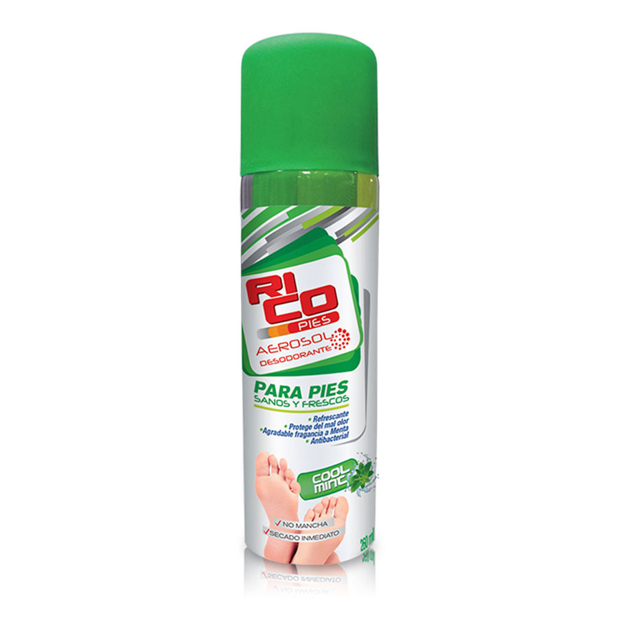 Desodorante de pies rico spray 260 ml 462139