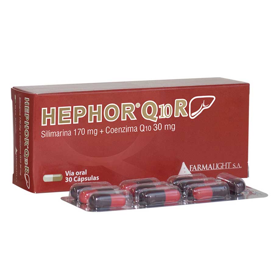 Hephor 170 mg x 30 mg cápsulas x 30 462158