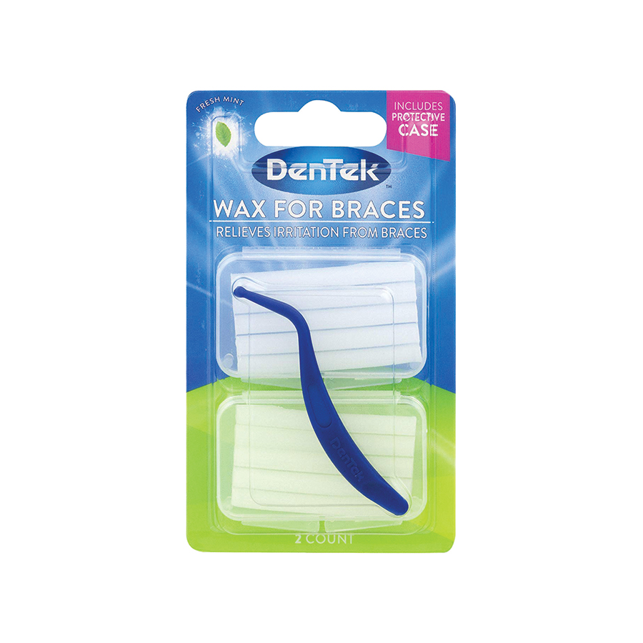 Dentek wax for braces x 2 462301